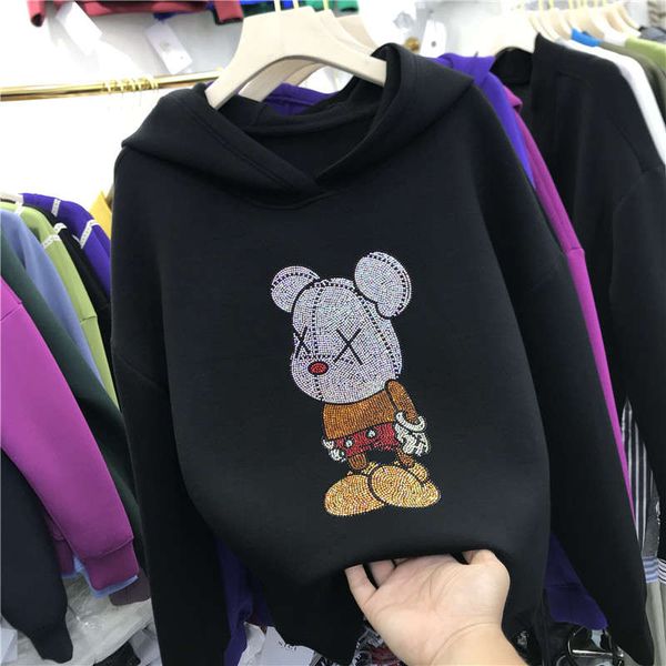 korean fried street hooded space cotton sweater women fall / winter 2020 new loose style spring & autumn fashion ins, Black
korean fried street hooded space cotton sweater women fall / winter 2020 new loose style spring & autumn fashion ins, Black