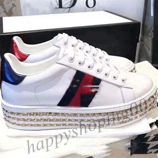 2021 progettista sneakers shoes fashion lusso progettista women shoes high platform lace up ace leather with crystal bottom shoes running, Black
2021 progettista sneakers shoes fashion lusso progettista women shoes high platform lace up ace leather with crystal bottom shoes running, Black