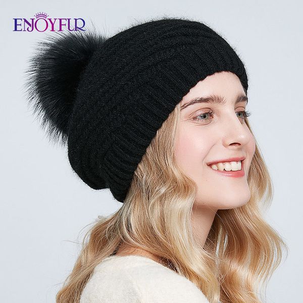 enjoyfur winter rabbit fur berets hat for women real fur pompom slouchy beanies lady warm autumn caps t200104, Blue;gray
enjoyfur winter rabbit fur berets hat for women real fur pompom slouchy beanies lady warm autumn caps t200104, Blue;gray