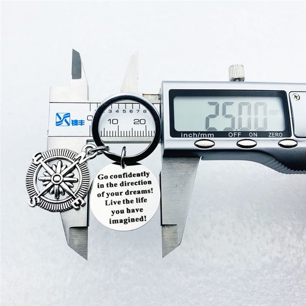 are you badge braver than compass believe you keychain personality creative special stainless steel gifts new trends fas, Slivery;golden
are you badge braver than compass believe you keychain personality creative special stainless steel gifts new trends fas, Slivery;golden