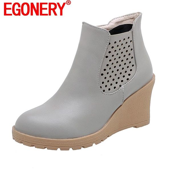 boots egonery woman ankle 2021 come ladies handmade side zipper platform wedges hollow shoes women plus size, Black
boots egonery woman ankle 2021 come ladies handmade side zipper platform wedges hollow shoes women plus size, Black