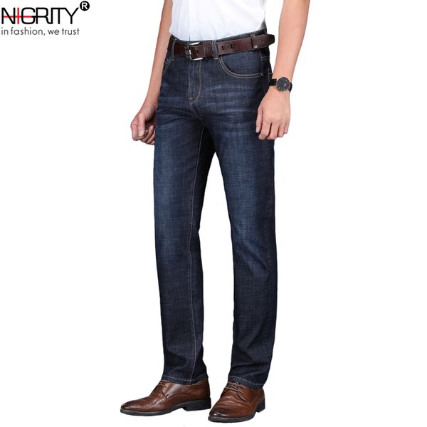 nigrity spring summer new men's straight casual jeans fashion denim trousers male pant 2 colors optional big size 29-42 201111, Blue
nigrity spring summer new men's straight casual jeans fashion denim trousers male pant 2 colors optional big size 29-42 201111, Blue