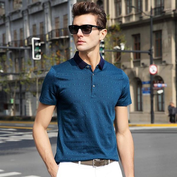 men's shirt summer new short-sleeved lapel polka dot men's shirt loose casual thin t-shirt business1, White;black
men's shirt summer new short-sleeved lapel polka dot men's shirt loose casual thin t-shirt business1, White;black