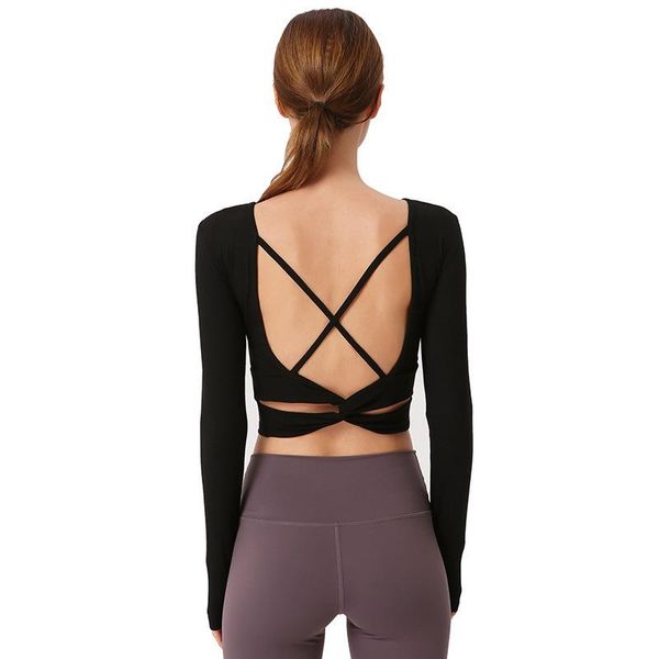 yoga outfits stretch sports tank women gym workout running crop fitness jogging seamless cross back long sleeve shirt nylon, White;red
yoga outfits stretch sports tank women gym workout running crop fitness jogging seamless cross back long sleeve shirt nylon, White;red