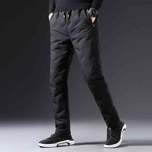 men's pants solid down winter overalls for men fashion warm cargo trousers waterproof 90% duck outdoor joggers 6uap, Black
men's pants solid down winter overalls for men fashion warm cargo trousers waterproof 90% duck outdoor joggers 6uap, Black