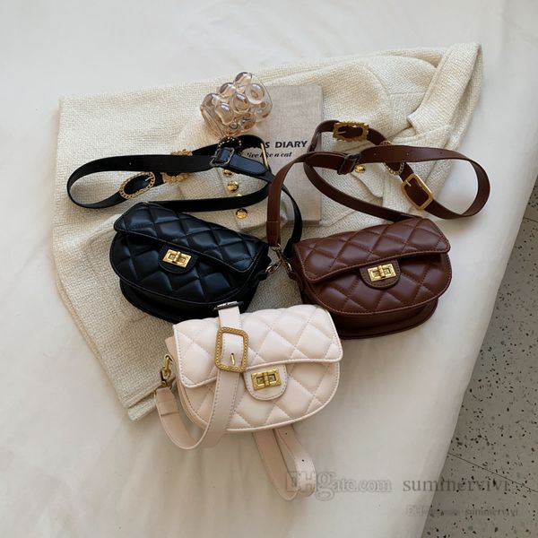 women diamond lattice quilted satchel lady metals buckle messenger saddle bag luxury ladies pu leather one-shoulder bags h0162
women diamond lattice quilted satchel lady metals buckle messenger saddle bag luxury ladies pu leather one-shoulder bags h0162