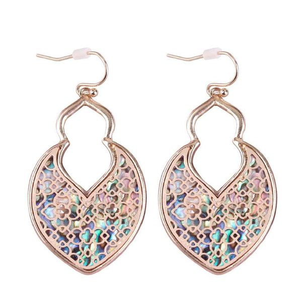 Clover Filigree Abalone Teardrop Earrings Trendy Two Tone Metal Natural Shell Earrings Jewelry Wholesale E7791 ZWPON, Silver
Clover Filigree Abalone Teardrop Earrings Trendy Two Tone Metal Natural Shell Earrings Jewelry Wholesale E7791 ZWPON, Silver