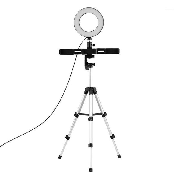 three-phone live streaming lighting kit 2700k~6500k bi-color dimmable usb ring video light tripod for video streaming vlogging1
three-phone live streaming lighting kit 2700k~6500k bi-color dimmable usb ring video light tripod for video streaming vlogging1
