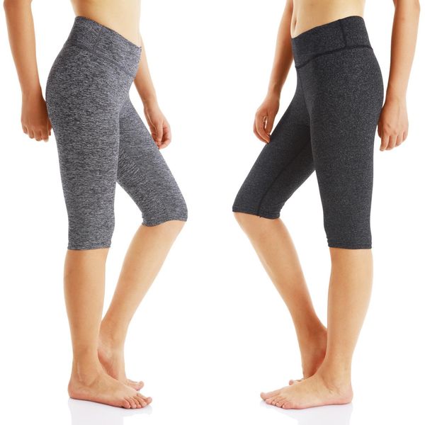 high elastic skinny training running yoga pants womens sports five-point kg-141, White;red
high elastic skinny training running yoga pants womens sports five-point kg-141, White;red