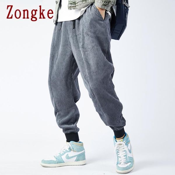 zongke mens corduroy pants hip hop harem pants men clothing mens trousers jogger harajuku sweatpants 2020 new m-3xl, Black
zongke mens corduroy pants hip hop harem pants men clothing mens trousers jogger harajuku sweatpants 2020 new m-3xl, Black