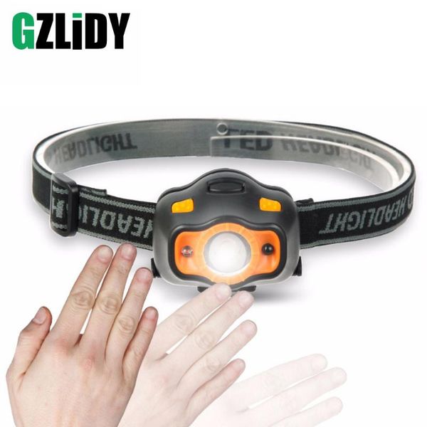 portable led headlamp with sensor mini headlight 3 lighting modes waterproof torch use 3 batteries for camping, running.etc
portable led headlamp with sensor mini headlight 3 lighting modes waterproof torch use 3 batteries for camping, running.etc