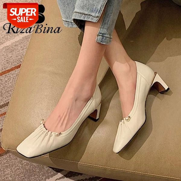 rizabina new women high heel shoes cow leather square toe elegant pumps women wedding party shoes footwear size 34-40 #ol5b
rizabina new women high heel shoes cow leather square toe elegant pumps women wedding party shoes footwear size 34-40 #ol5b