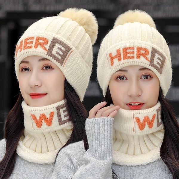 beanie/skull caps warm knitted woolen hat ladies fall and winter all-match warmth cashmere biking two-piece set, Blue;gray
beanie/skull caps warm knitted woolen hat ladies fall and winter all-match warmth cashmere biking two-piece set, Blue;gray