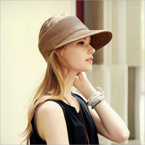 wholesale- 2017 fashion sraw snapback hat for women casual summer sun cap anti-uv sun hats outdoor foldable ladies cap1, Blue;gray
wholesale- 2017 fashion sraw snapback hat for women casual summer sun cap anti-uv sun hats outdoor foldable ladies cap1, Blue;gray