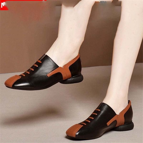 morazora 2020 big size 34-42 fall summer only genuine casual leather ladies comfortable stilettos under women's shoes, Black;brown
morazora 2020 big size 34-42 fall summer only genuine casual leather ladies comfortable stilettos under women's shoes, Black;brown