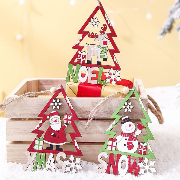 santa reindeer snowman natural wood christmas tree pendant hanging ornament snowflake bell xmas party decor home decoration
santa reindeer snowman natural wood christmas tree pendant hanging ornament snowflake bell xmas party decor home decoration