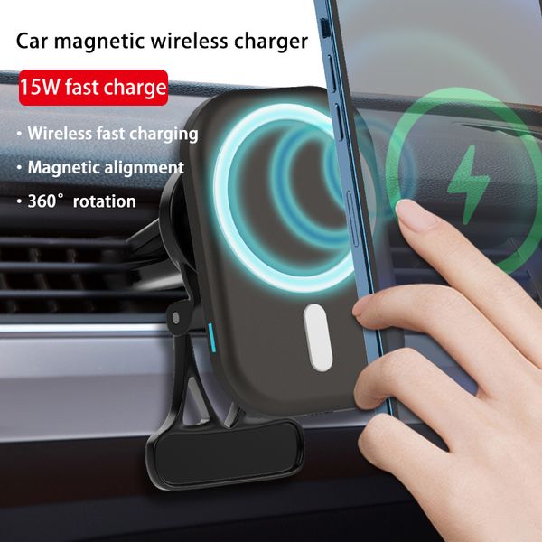 15w phone holder magnetic fast charger for iphone 12 pro max car gps navigation magnet wireless charging stand
15w phone holder magnetic fast charger for iphone 12 pro max car gps navigation magnet wireless charging stand