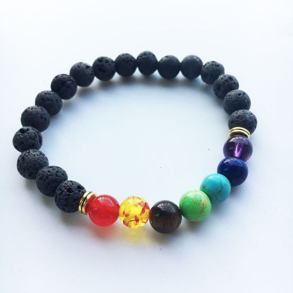 factoryglrxbracelet,natural black 7 chakra lava stone volcanic yoga bracelet,healing reiki prayer balance buddha beads bracelet
factoryglrxbracelet,natural black 7 chakra lava stone volcanic yoga bracelet,healing reiki prayer balance buddha beads bracelet