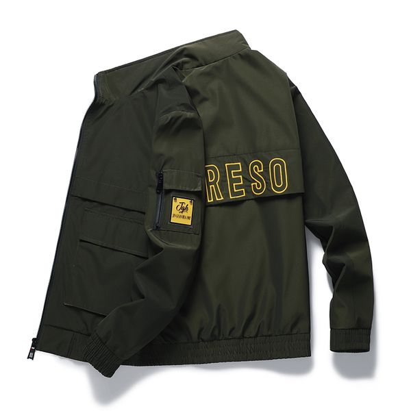 2021 new black jacket for men fashions jackets outerwear long male sleeve loose work done with beautiful personality tools sxef, Black;brown
2021 new black jacket for men fashions jackets outerwear long male sleeve loose work done with beautiful personality tools sxef, Black;brown