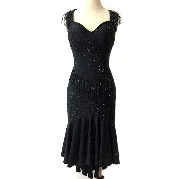 stage wear customized latin dance competition suits children's women's high-end, Black;red
stage wear customized latin dance competition suits children's women's high-end, Black;red