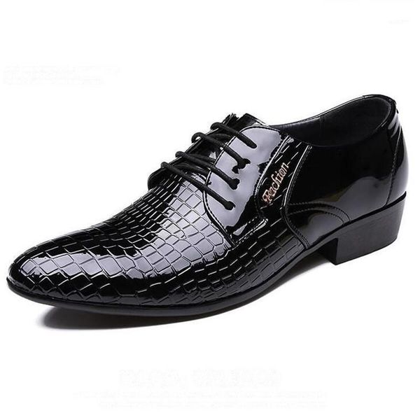 dress shoes mazefeng men's crocodile leather lace-up wedding party mens business office oxfords flats pls size men fashion1, Black
dress shoes mazefeng men's crocodile leather lace-up wedding party mens business office oxfords flats pls size men fashion1, Black