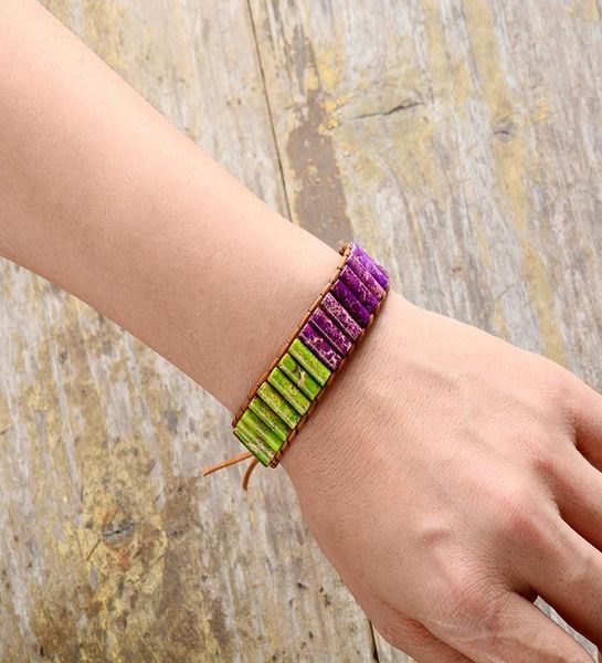 bohemia ethnic femme bracelets natural stone men women leather wrap bracelet beads couples bangle bracelet jewelry dropship sqcweg, Golden;silver
bohemia ethnic femme bracelets natural stone men women leather wrap bracelet beads couples bangle bracelet jewelry dropship sqcweg, Golden;silver