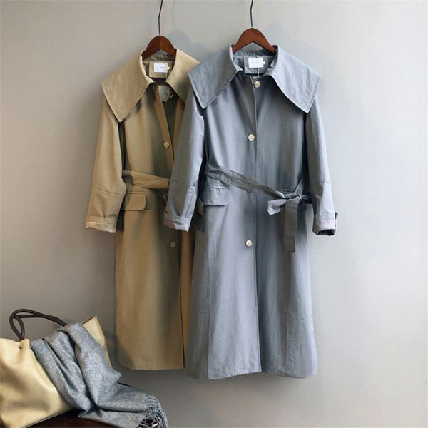 autumn loose women trench 2019 winter oversize single breasted vintage long overcoats windbreaker outwear z623 women's coat, Tan;black
autumn loose women trench 2019 winter oversize single breasted vintage long overcoats windbreaker outwear z623 women's coat, Tan;black