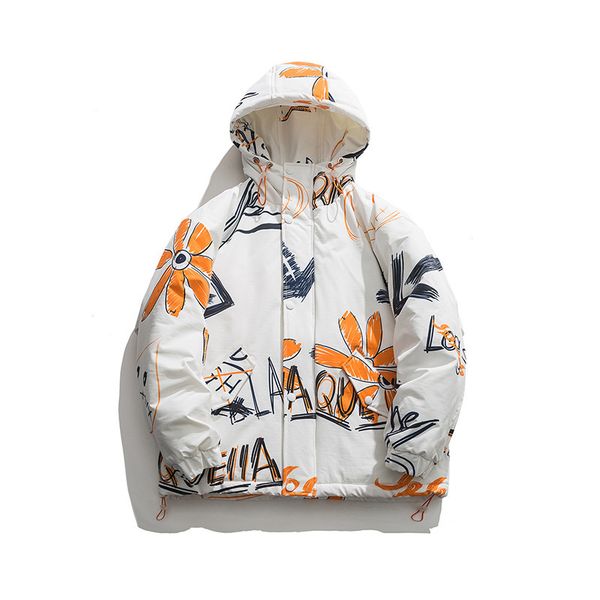 2020 winter hooded cotton clothing japanese original solid color simple doodle flower pattern cotton men mens coat mens jacket, Black;brown
2020 winter hooded cotton clothing japanese original solid color simple doodle flower pattern cotton men mens coat mens jacket, Black;brown
