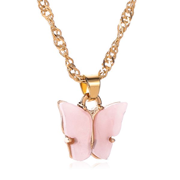 butterfly fashion jewelry gift girlfriend colorful simple pendant necklace for women
butterfly fashion jewelry gift girlfriend colorful simple pendant necklace for women