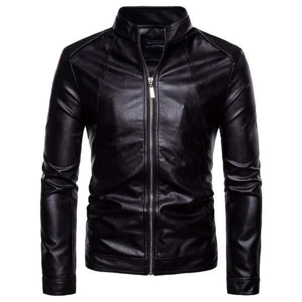 new vintage motorcycle leather jacket male zippers coat leather jacket men slim fit fashion biker size 5xl, Black
new vintage motorcycle leather jacket male zippers coat leather jacket men slim fit fashion biker size 5xl, Black