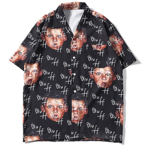 korean style summer black fashion men/women shirt casual ng letter printed clothes short sleeve camisas hombre chemise, White;black
korean style summer black fashion men/women shirt casual ng letter printed clothes short sleeve camisas hombre chemise, White;black