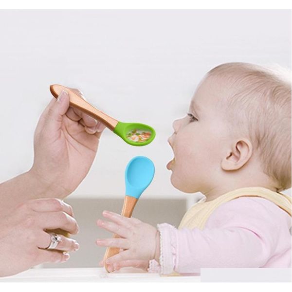 baby feeding spoon wooden handle sile spoon baby food spoons anti-scald and fall resistan qylcgk item_home
baby feeding spoon wooden handle sile spoon baby food spoons anti-scald and fall resistan qylcgk item_home