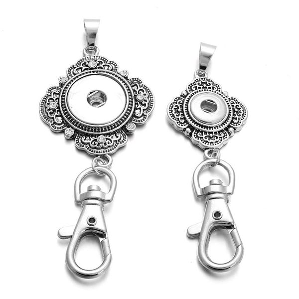 12mm 18mm metal square snap button keychains keyring pendant layard for women gift, Silver
12mm 18mm metal square snap button keychains keyring pendant layard for women gift, Silver