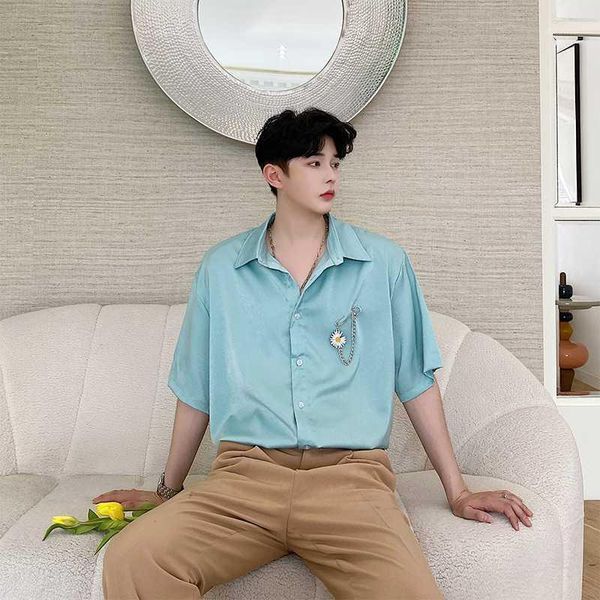 summer fashion trends 2020 men daisy brooch shirt short sleeve button casual dress shirt blouse cardigan camisa masculina 2xl1, White;black
summer fashion trends 2020 men daisy brooch shirt short sleeve button casual dress shirt blouse cardigan camisa masculina 2xl1, White;black