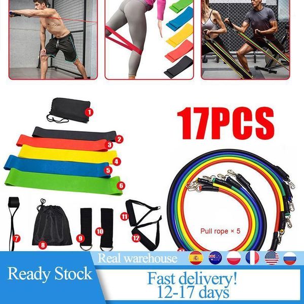 resistance bands 17pcs multi-function belt elastique sport yoga pull rope fitness training elastic exercise crossfit 1
resistance bands 17pcs multi-function belt elastique sport yoga pull rope fitness training elastic exercise crossfit 1