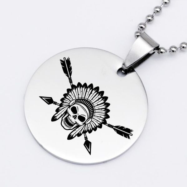 2021 creativity men stainless steel jewelry skull tribal leader necklace keychain gift for men accept drop shipping yp6327, Silver
2021 creativity men stainless steel jewelry skull tribal leader necklace keychain gift for men accept drop shipping yp6327, Silver