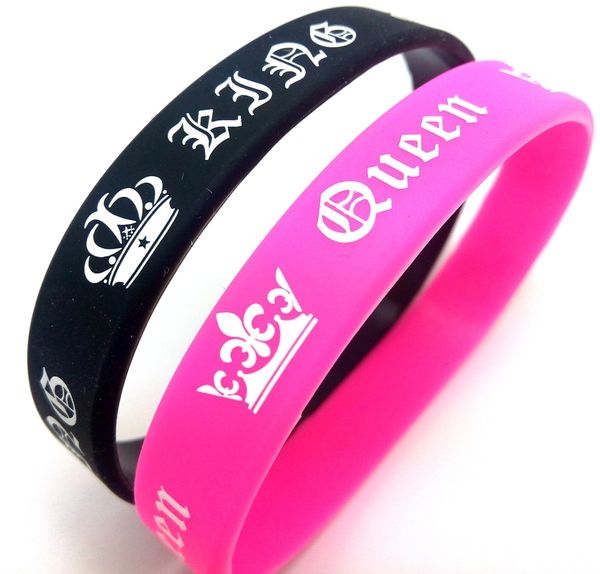 couples and silicone bracelets her lovers king his queen charm wristbands anniversary christmas xmas birthday gift favor
couples and silicone bracelets her lovers king his queen charm wristbands anniversary christmas xmas birthday gift favor