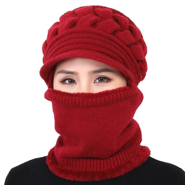 beanie/skull caps ladies winter balaclava beanies women warm thick skullies riding hats trendy stripes cap mask solid color hat for female 9, Blue;gray
beanie/skull caps ladies winter balaclava beanies women warm thick skullies riding hats trendy stripes cap mask solid color hat for female 9, Blue;gray