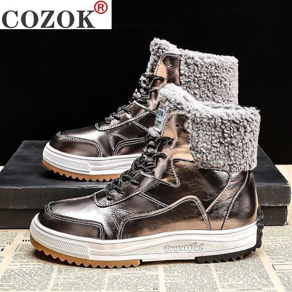 boots 2021 women's shoes winter snow women natural leather flat platform ankle warm wool round toe lady, Black
boots 2021 women's shoes winter snow women natural leather flat platform ankle warm wool round toe lady, Black