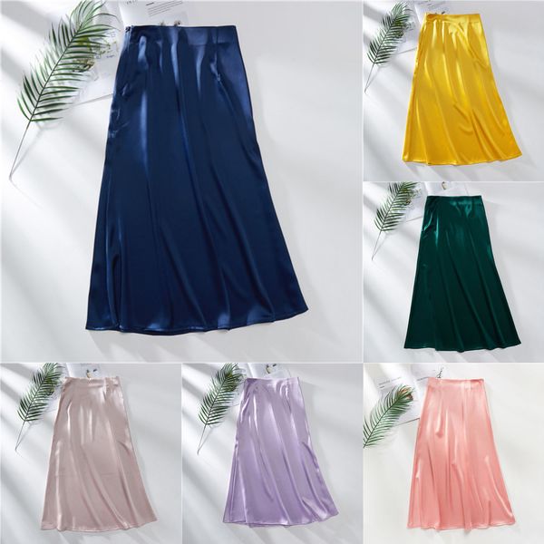 tataria high waisted for silk satin 2020 a-line elegant skirts women midi skirt new korean style q1209, Black
tataria high waisted for silk satin 2020 a-line elegant skirts women midi skirt new korean style q1209, Black