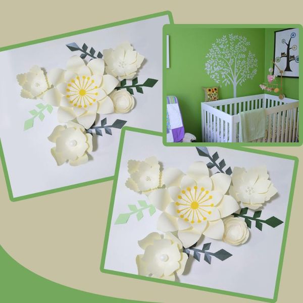 decorative flowers & wreaths handmade ivory easy made diy paper green leaves set for baby boys nursery wall deco shower backdrop video tutor
decorative flowers & wreaths handmade ivory easy made diy paper green leaves set for baby boys nursery wall deco shower backdrop video tutor