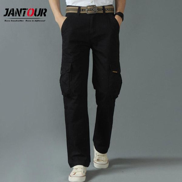 4 colour cargo pants men 2020 autumn winter pants cotton multi pockets stretch flexible man casual trousers size 28-38, Black
4 colour cargo pants men 2020 autumn winter pants cotton multi pockets stretch flexible man casual trousers size 28-38, Black