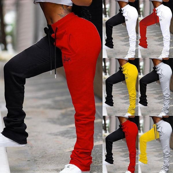 running pants female stacked sweatpants women drawstring streetwear joggers patchwork colored embroideryhigh waist casual trousers1, Black;blue
running pants female stacked sweatpants women drawstring streetwear joggers patchwork colored embroideryhigh waist casual trousers1, Black;blue