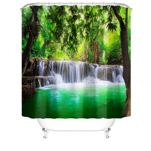 shower curtains curtain 3d bath waterproof mildew polyester orest for bathroom green plant beach 4 style
shower curtains curtain 3d bath waterproof mildew polyester orest for bathroom green plant beach 4 style