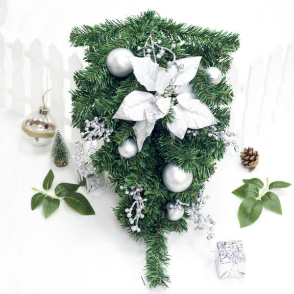 christmas decorations 24-inch artificial inverted tree upside down xams decorative hanging ornaments home el shopping mall scene1 
christmas decorations 24-inch artificial inverted tree upside down xams decorative hanging ornaments home el shopping mall scene1