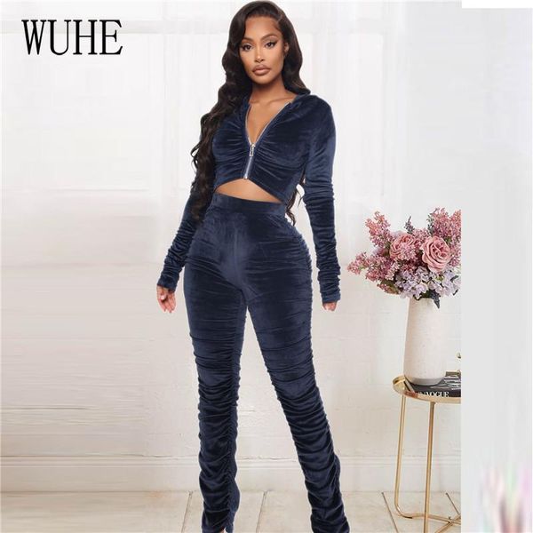 wuhe stacked two piece set long sleeve zipper hooded short crop and high waist ruched leggings sweatpants casual tracksuit, Gray
wuhe stacked two piece set long sleeve zipper hooded short crop and high waist ruched leggings sweatpants casual tracksuit, Gray