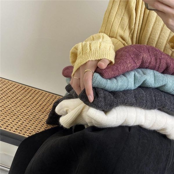 2020 women autumn winter fashion base bottoming four color sweater simple o neck long sleeved pullover chic knitted female, White;black
2020 women autumn winter fashion base bottoming four color sweater simple o neck long sleeved pullover chic knitted female, White;black