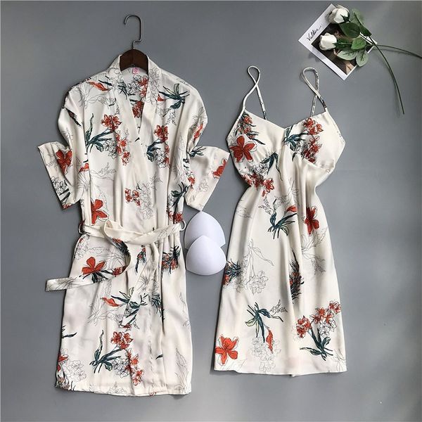 fresh satin 2 robe-wearing garments define female sleepwear summer silk korea spaghetti nightdress homewear waistbands 4lv2, Black;red
fresh satin 2 robe-wearing garments define female sleepwear summer silk korea spaghetti nightdress homewear waistbands 4lv2, Black;red