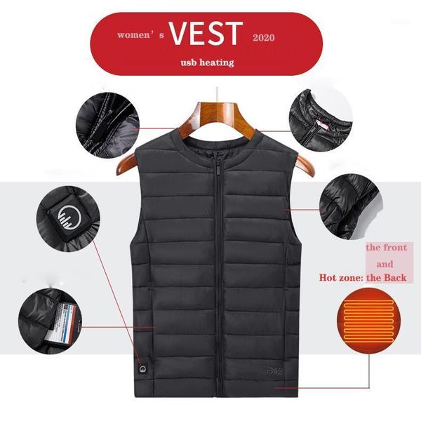 new 2020 women heated vest usb winter 3 parts heating front and back 5 colors thermal smart heating vest washable size xs-xl1, Gray;blue
new 2020 women heated vest usb winter 3 parts heating front and back 5 colors thermal smart heating vest washable size xs-xl1, Gray;blue