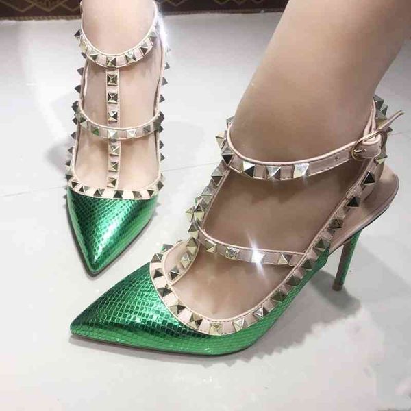 fashion women shoes green snake python spikes strappy high heels 12cm 10cm 8cm brand party, Black
fashion women shoes green snake python spikes strappy high heels 12cm 10cm 8cm brand party, Black
